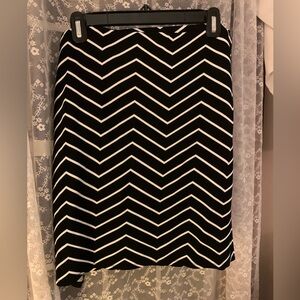 Talbots Chevron Skirt